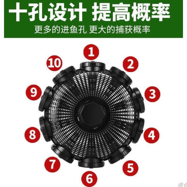 地鱼德国鳝捕鱼网虾笼鱼笼鱼笼子抓篓黄鳝笼笼花篮泥鳅装神器捉鱼