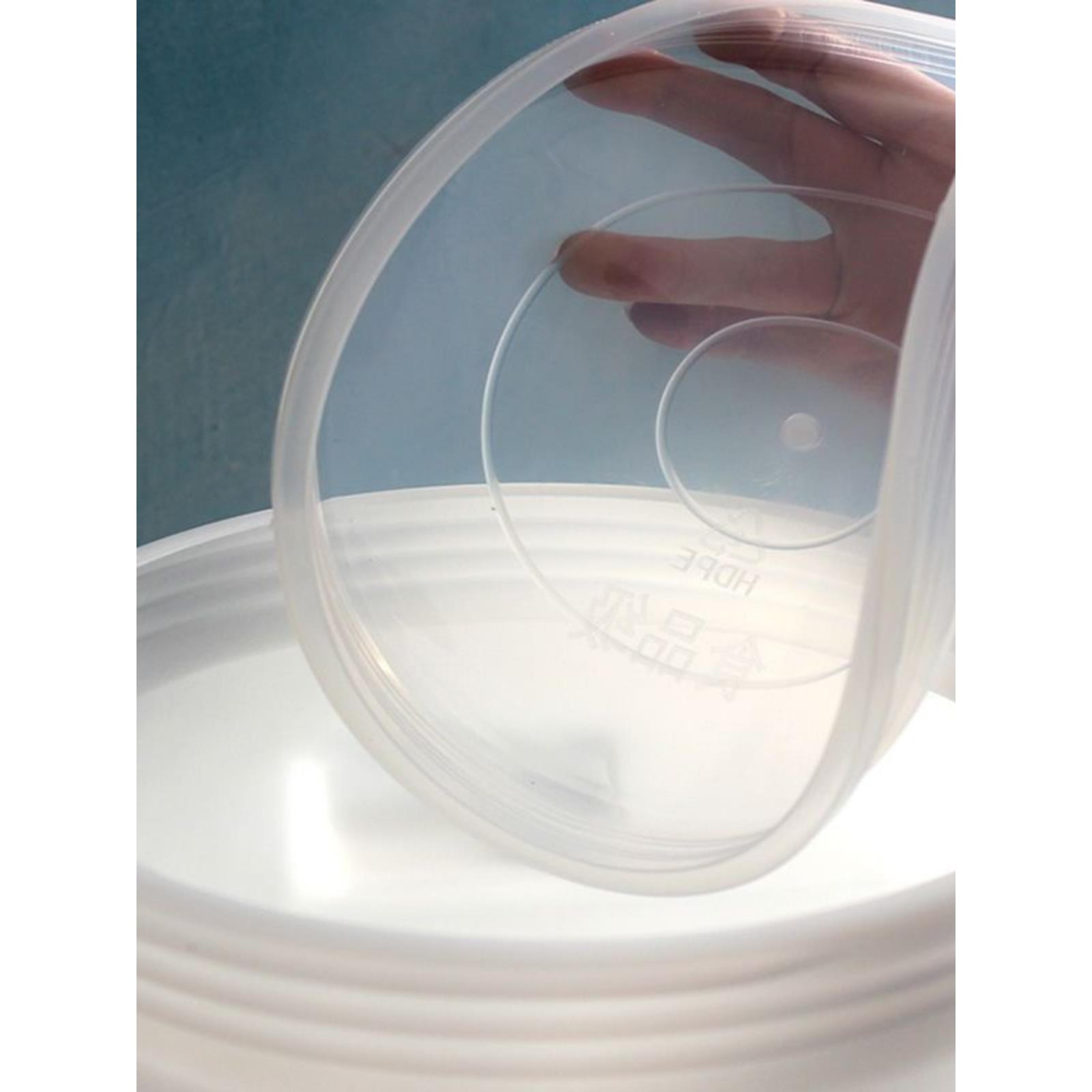 家5L塑料食品级升密封桶厚储水加大罐口方无品牌/桶用酒素酵酵桶0