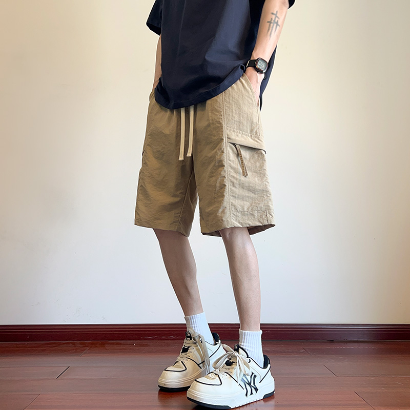 STA复古工装短裤男女夏季薄款