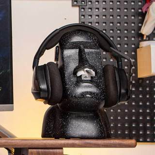 台式电脑耳机支架头戴式耳麦架耳机盒收纳桌面展示置物支撑托摆件