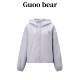 潮流新款 GUOOBEAR古家小熊女装 外套2025新款 休闲连帽轻薄保暖上衣