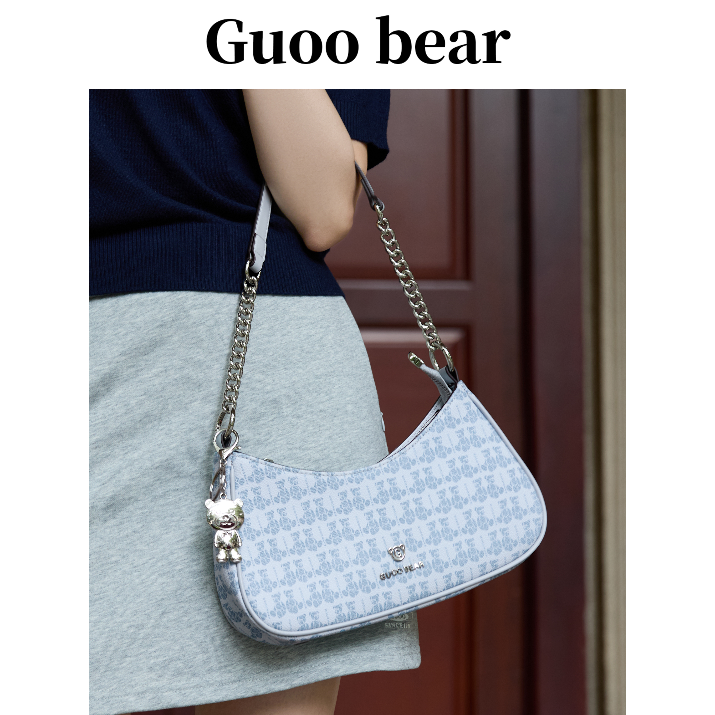 GUOOBEAR古家小熊腋下包