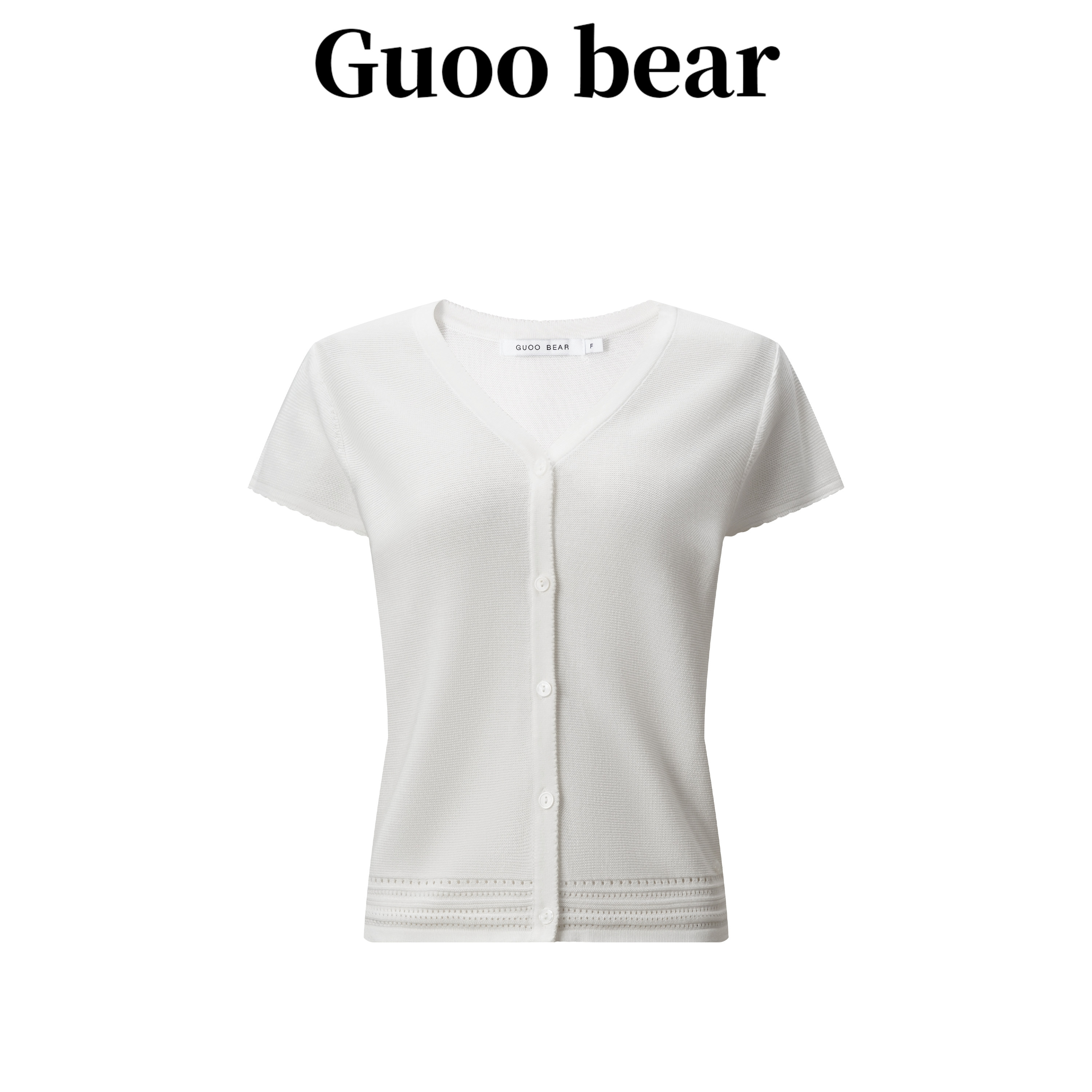 GUOOBEARV领通勤百搭小衫图片