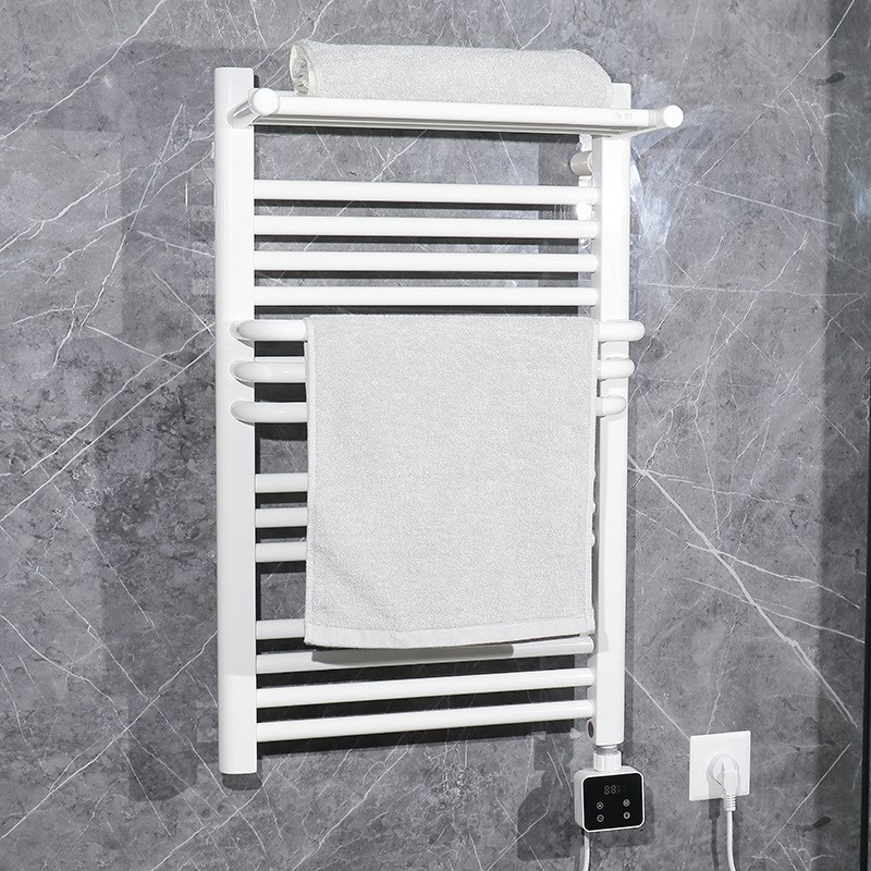 家用卫生间低碳钢恒温智能碳纤维电热毛巾架消毒电加热.快速烘干