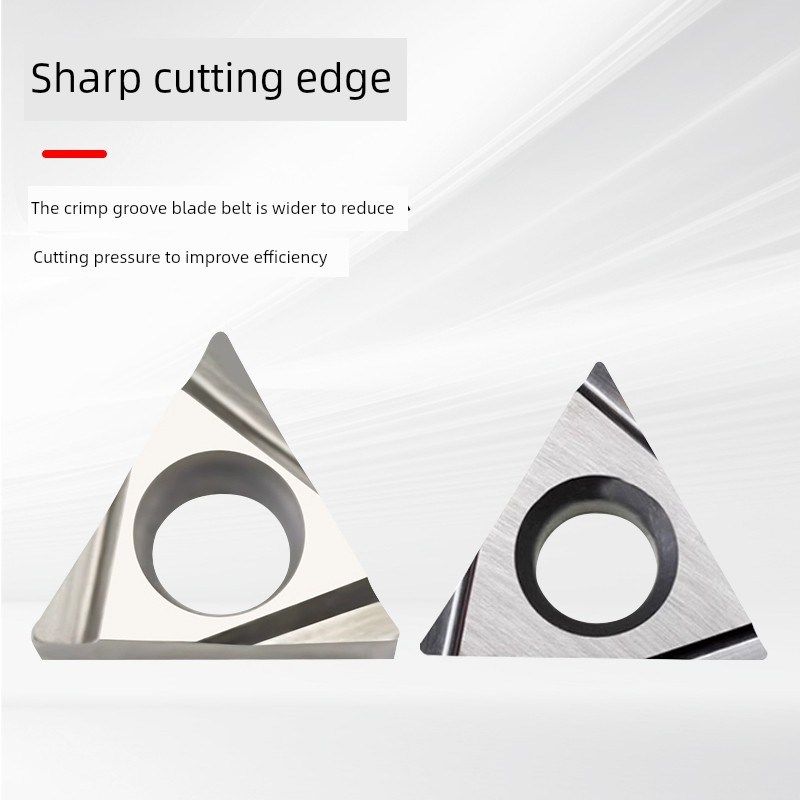 数控内孔三角d形不锈钢刀片Wbgt0601/Tcgt 090202 /Tpgh 110304先