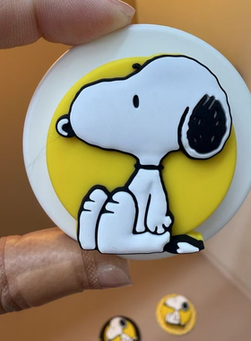 PopSocket 高版本POP硅胶史努比磁吸支架伸缩气囊MagSafe泡泡骚