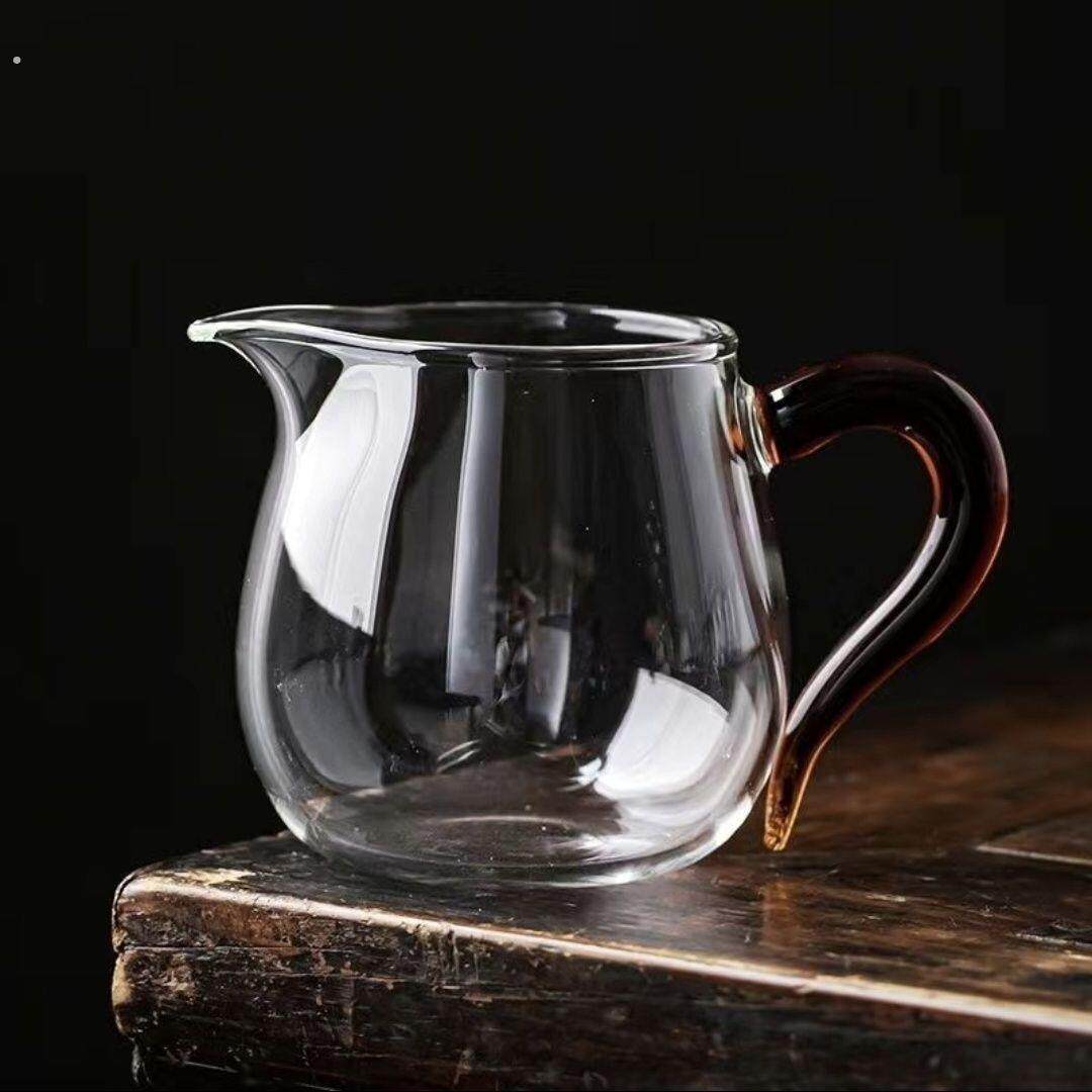 耐高加厚公道玻璃茶器日式透明茶具功夫茶海耐热泡茶过滤茶滤