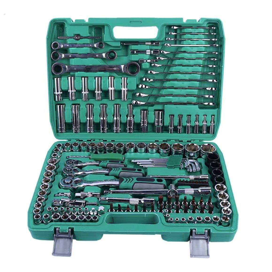 121件套套筒扳手套装汽修工具套装套筒组合套装维修修车工具组合