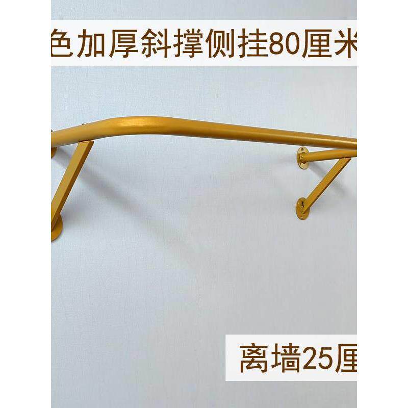 服装店上墙壁挂展示架正挂侧挂挂衣架墙上衣服架子女装童装店货架