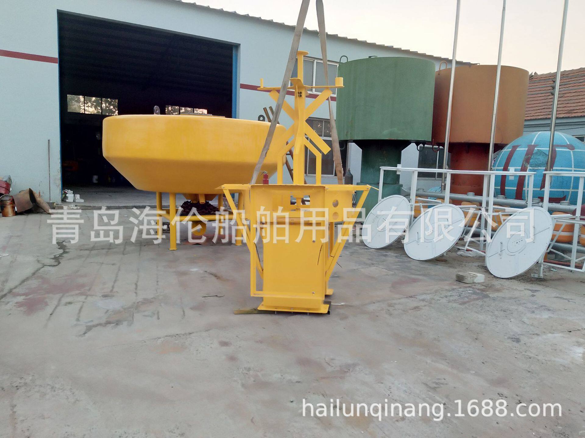耐用水质监测浮标 水上监测仪器浮体PE材质航道设施