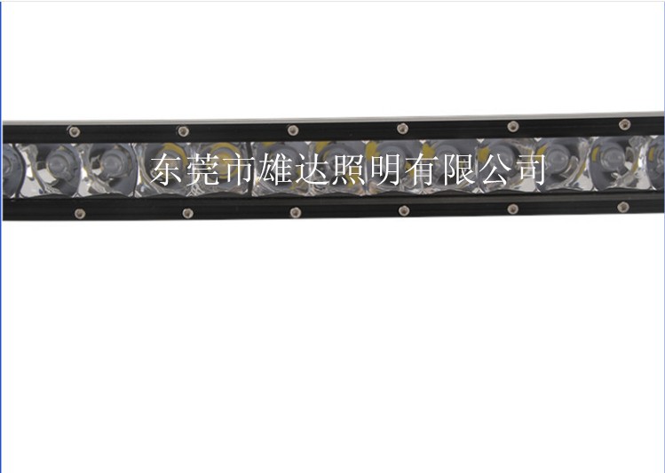 210w led单排3D弧形长条灯/工作灯 改装车顶灯/led汽车灯