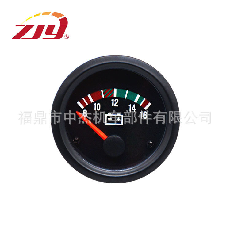 ZJY中杰仪表 电压表 12v防水数显耐用精准电子汽车