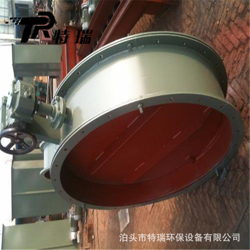 自动百叶阀圆式窗式气动风量调节阀调风阀方口涡轮电动通风蝶阀