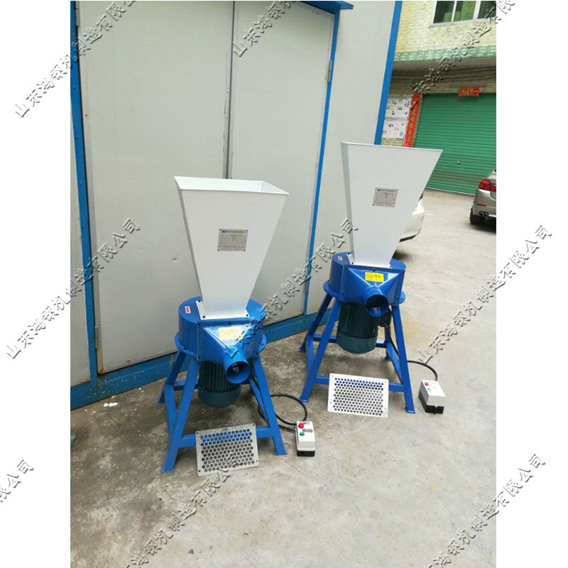 小型立式海绵边角废料 回弹海绵泡沫切粒机 沙发坐垫填充颗粒机