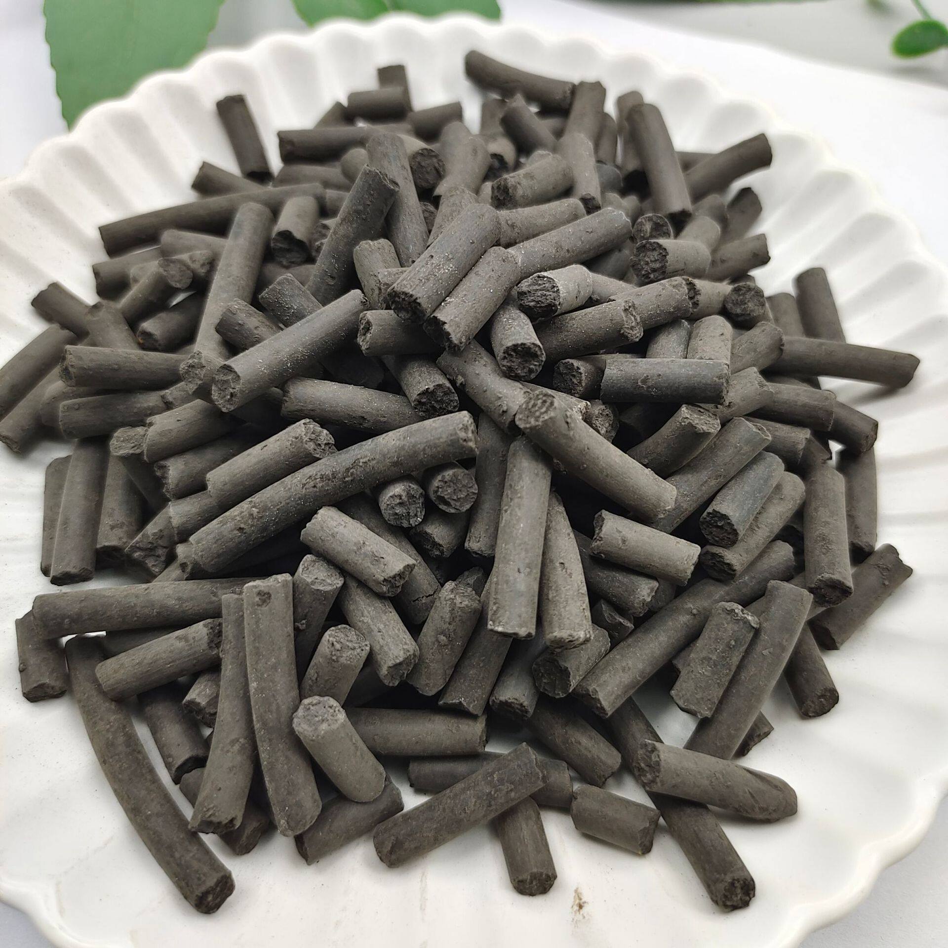 煤质柱状活性炭鱼缸净水过滤碳水族馆用净化水质活性炭1-3厘米