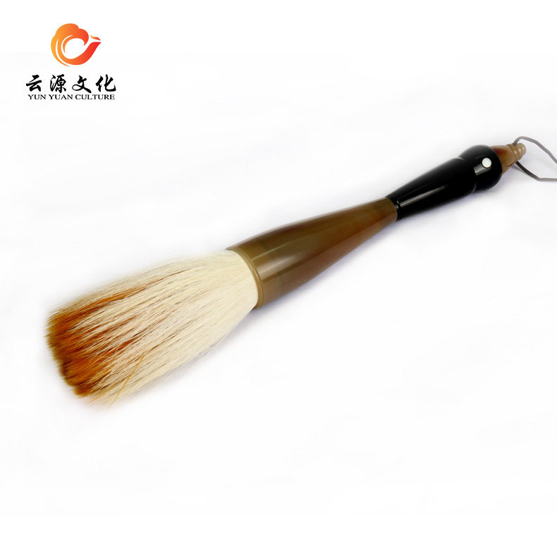 斗笔毛笔提斗牛角毛笔兼毫大斗毛笔抓笔大字毛笔大京抓文房四宝