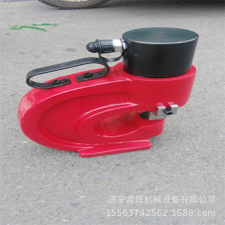 不锈钢小型槽钢角钢台式XWCH6070分体式液压冲孔机电动打孔器