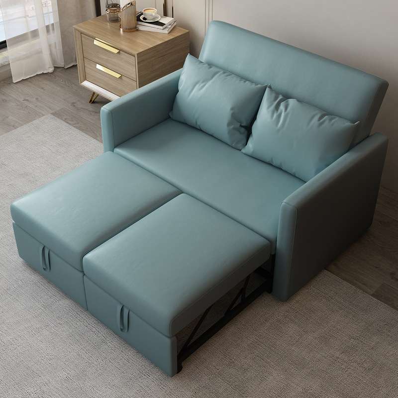 可折叠沙发床科技布两用办公室推拉客厅小户型功能阳台双人折叠床