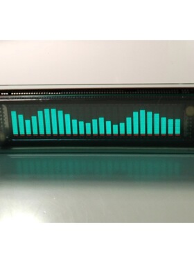 AK2515VFD声控音乐频谱指示灯电子数字时钟声控线控都可