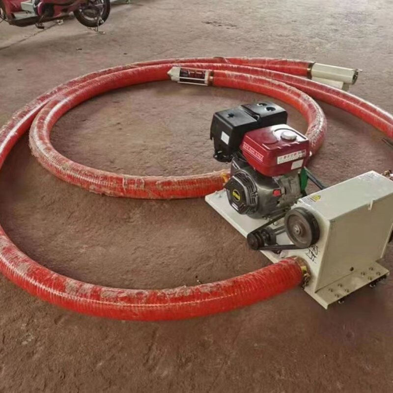 中驱软管吸粮机100型家用抽粮机多功能锯末颗粒粉状物提升机