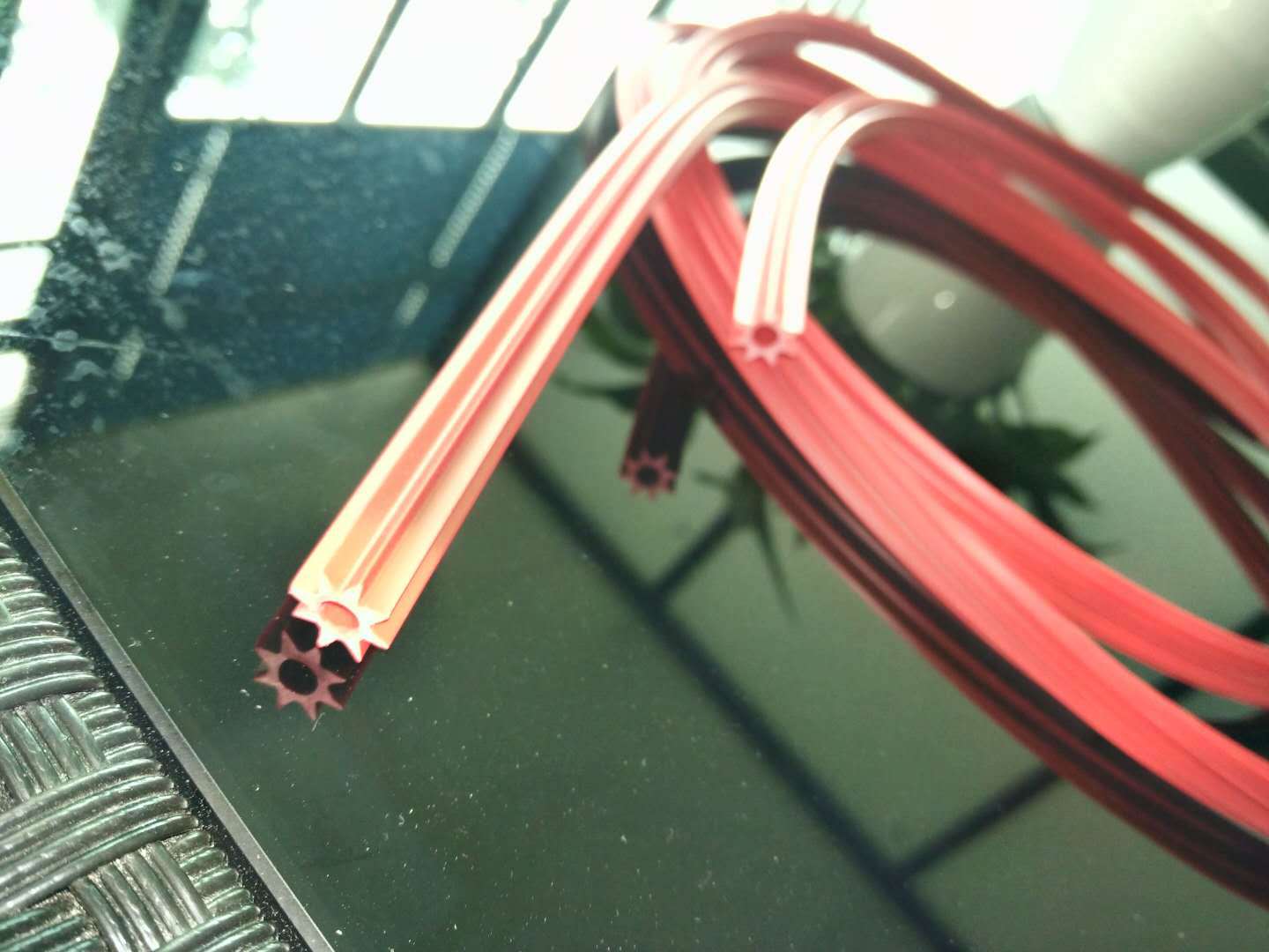 异形pvc塑料套管挤出机设备 pvc软套管生产线挤出机设备
