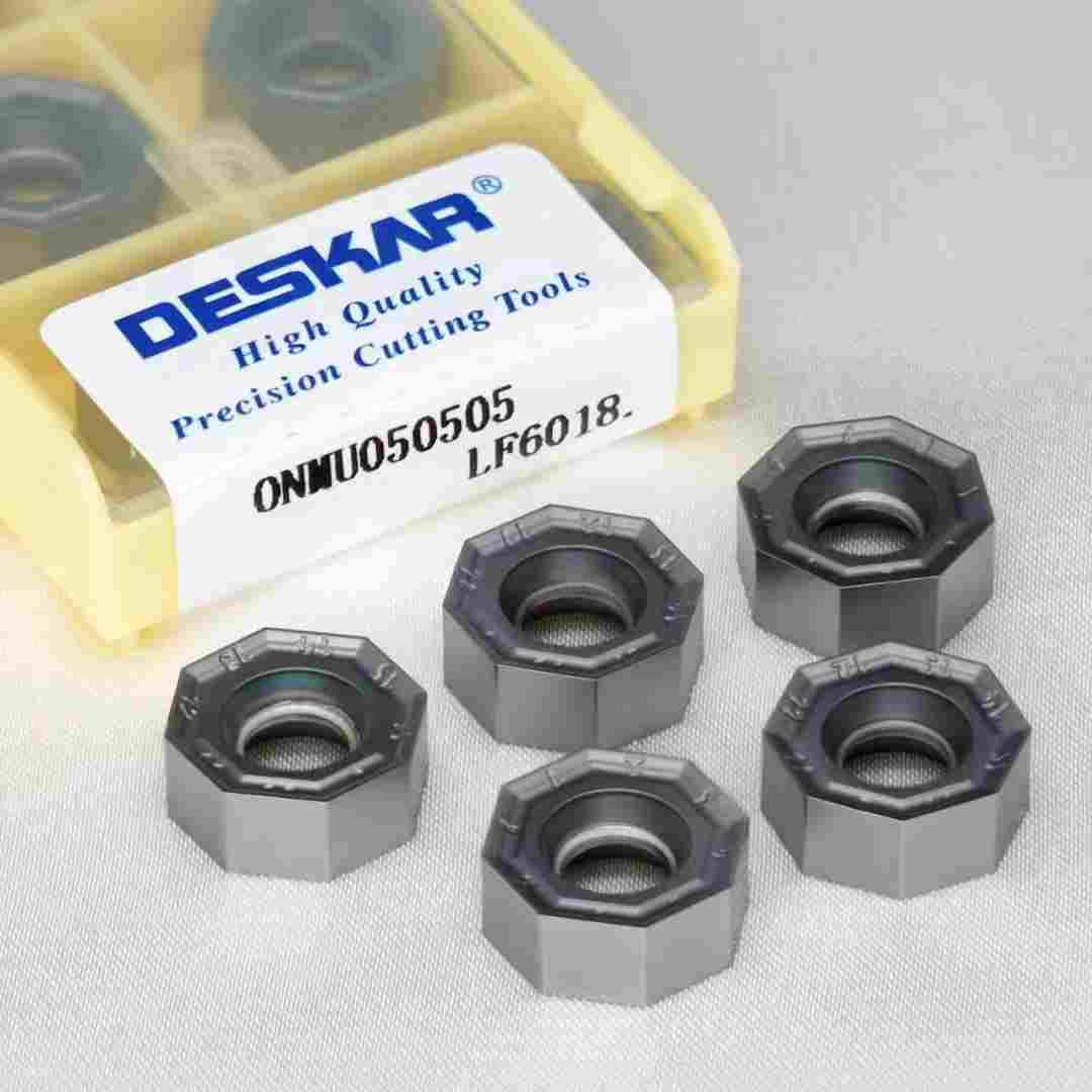 DESKAR戴斯卡快进给铣刀片 ONMU050505 LF6018
