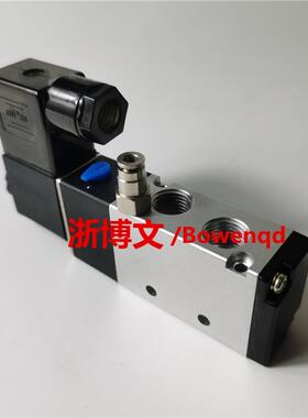 RV5221-08Q-BW电磁阀外部气控先导换向阀V5221-08BW QW电子阀