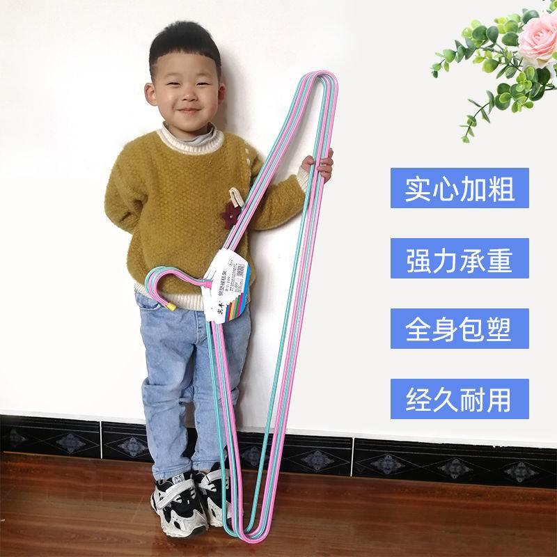 实心加长加粗大衣架 家用特大号衣架子被套床单晾衣架 晒被子神器