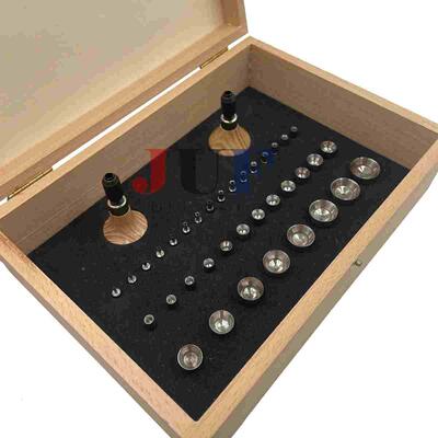 Technique波兰产 36件大师级 圆形宝石包边镶嵌 包镶冲头工具套装