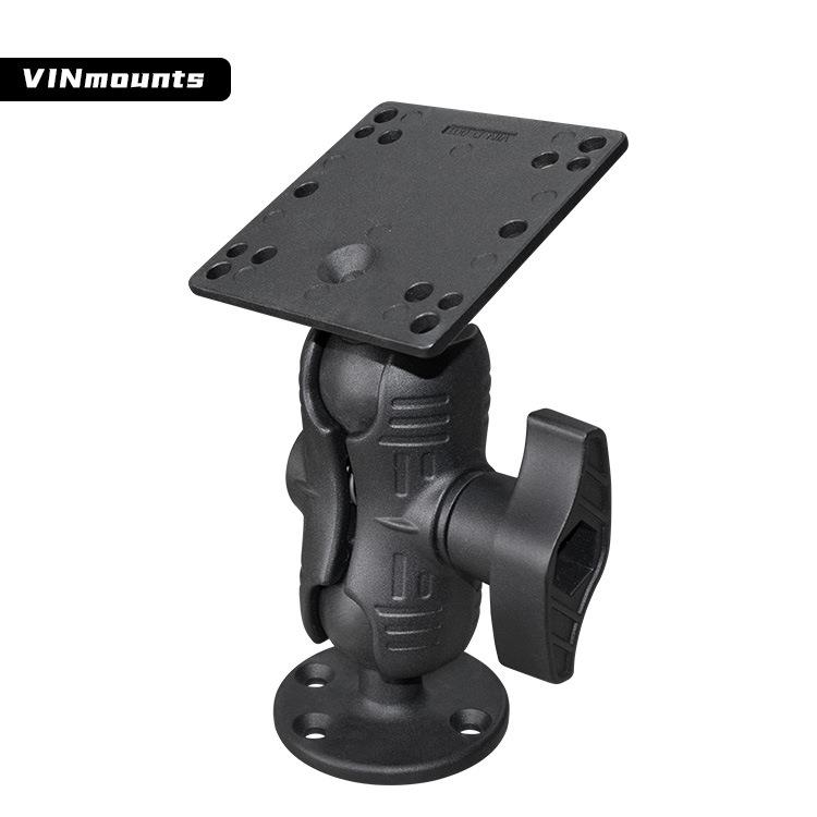 2.25英寸VESA100*100球头支架叉车车载数据终端工业电脑支架