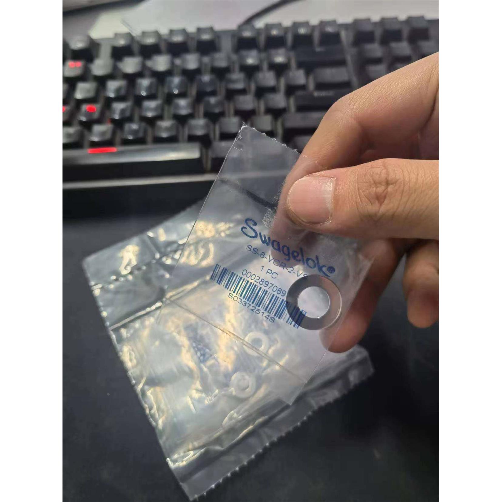 不锈钢316L世伟洛克Swagelok平垫无镀层1/4-1寸SS-8-VCR-2-VS