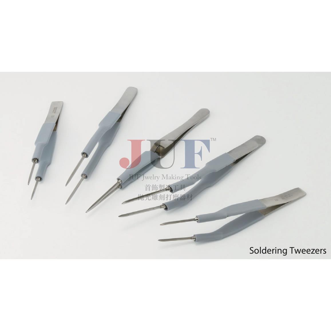 日本进口 Biso耐高温镊子焊夹 直嘴/弯嘴/反弹夹 耐3000℃高温