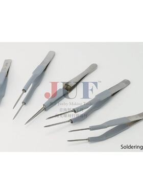 日本进口 Biso耐高温镊子焊夹 直嘴/弯嘴/反弹夹 耐3000℃高温