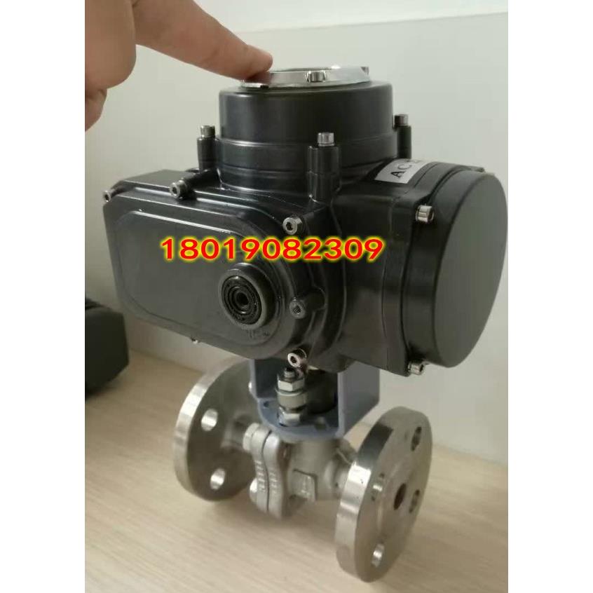 电动硬密封调节型球阀Q941H-16R，316L电动球阀DN25,4~20mA控制