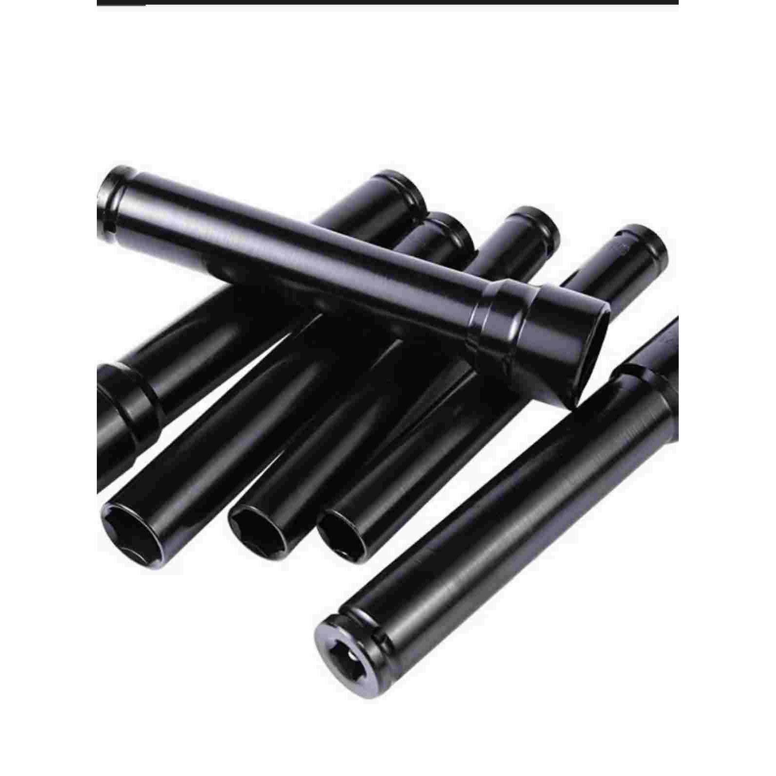 电动扳手套筒头18 19 21 22 24 26 27 30 32mm木工铝模加长200mm