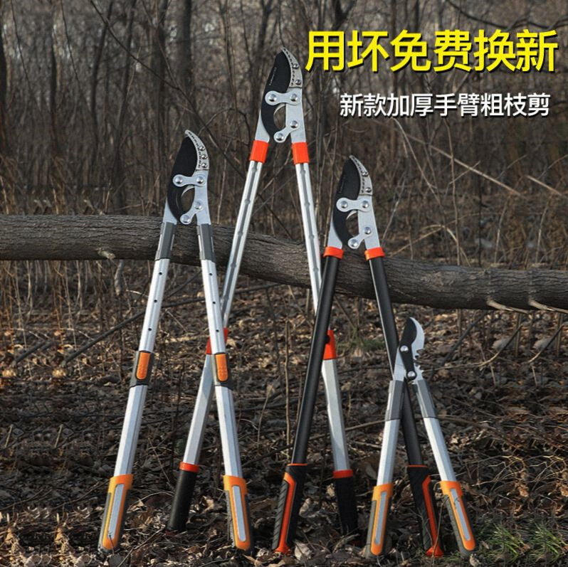 果树修枝剪德国进口树枝剪刀粗枝剪大力剪家用大剪刀园林园艺工具