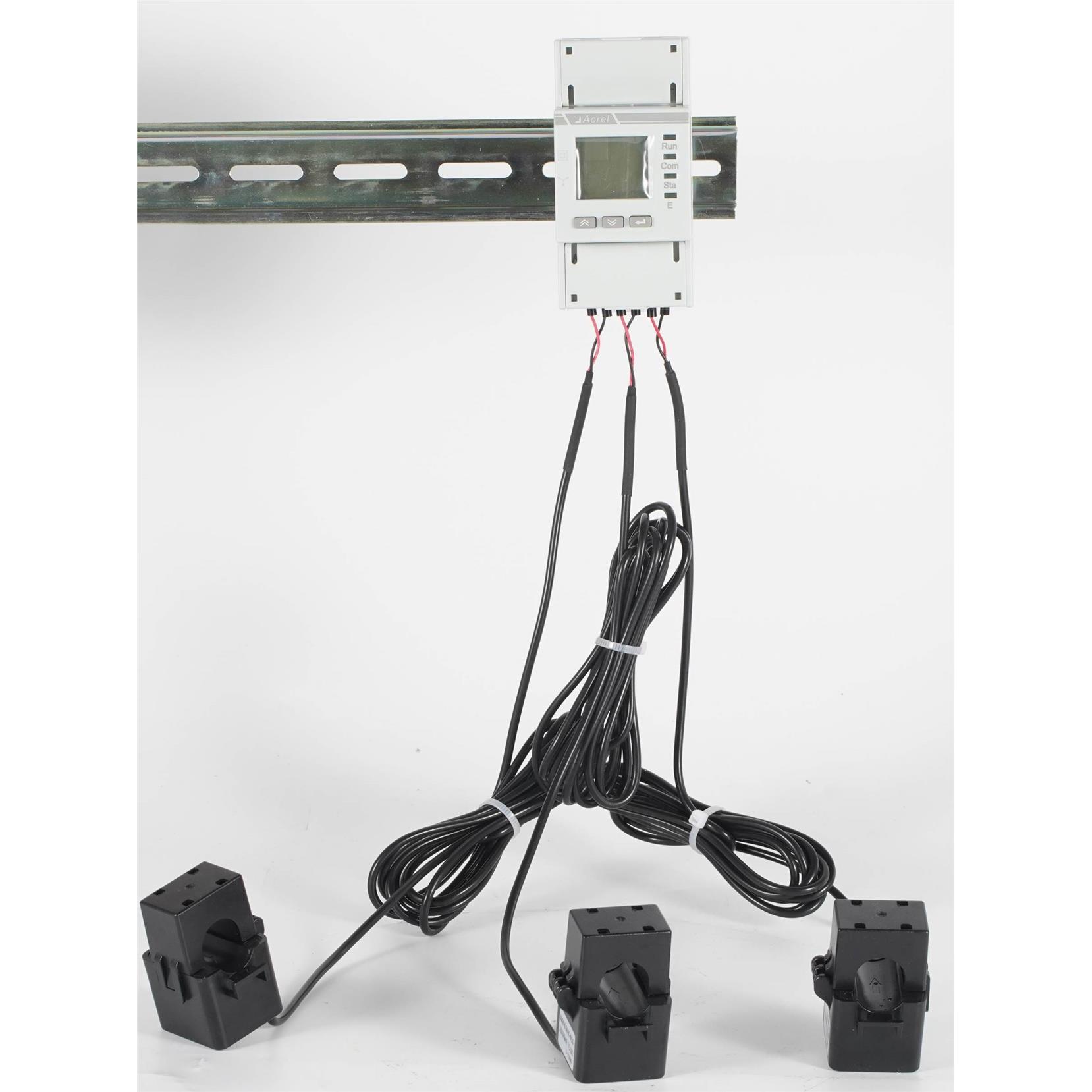 安科瑞ADL400N-CT三相导轨式UL认证标配3只互感器防逆流电表 480V