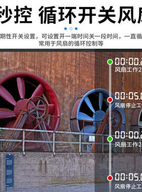 三相倒计时SX102L风机定时器间歇循环时控定时开关380V时间控制器
