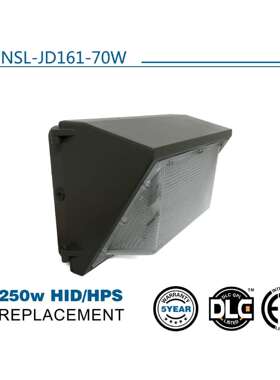 直销美式壁灯三角壁灯户外led壁灯外壳套件wallpack户外