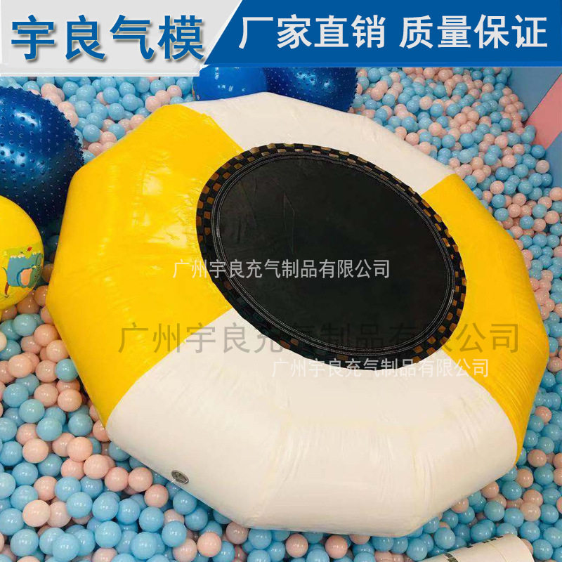 儿童充气水上跳跳蹦蹦床游乐元弹跳户外跳床玩具海洋球池玩具