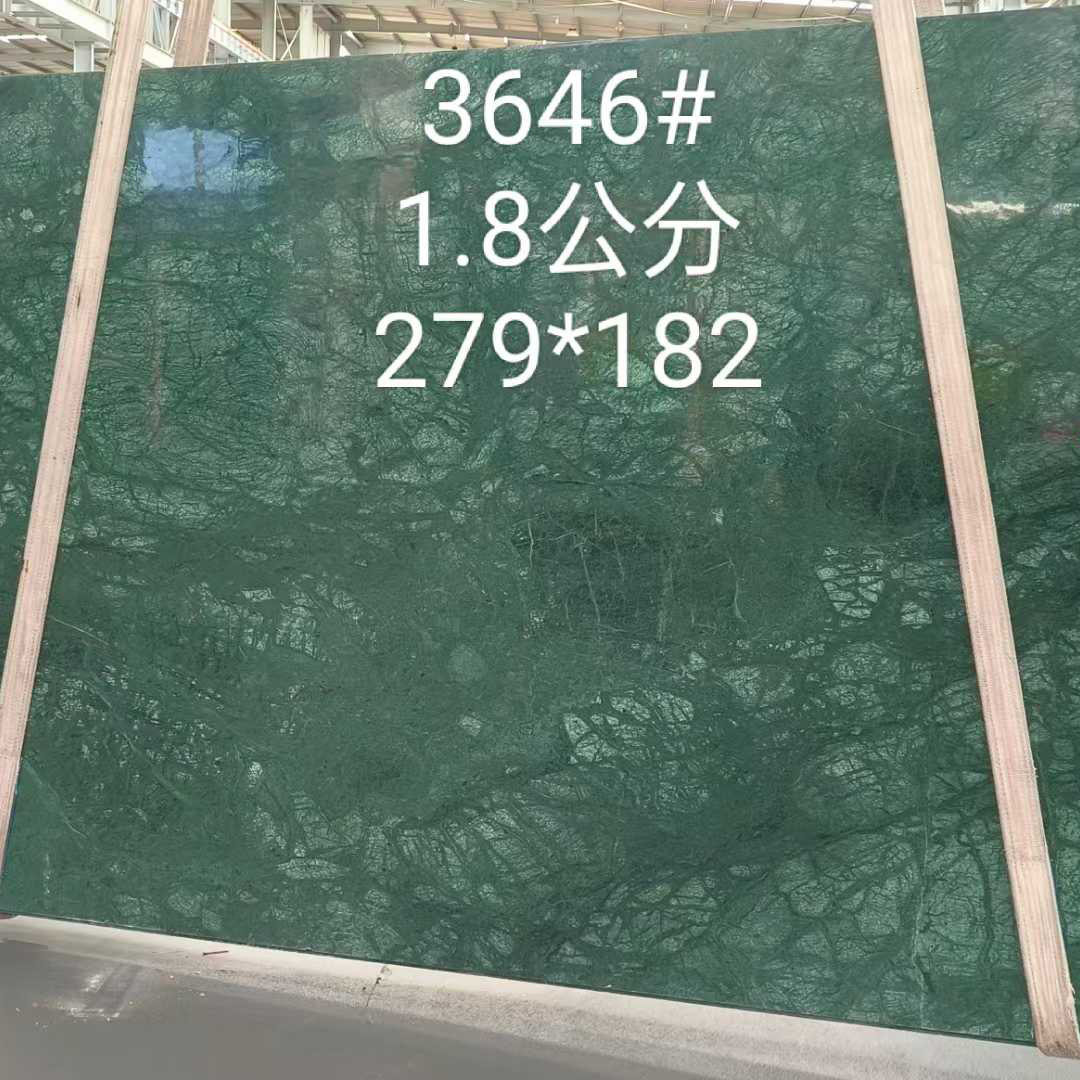 印度绿天然大理石吧台台面