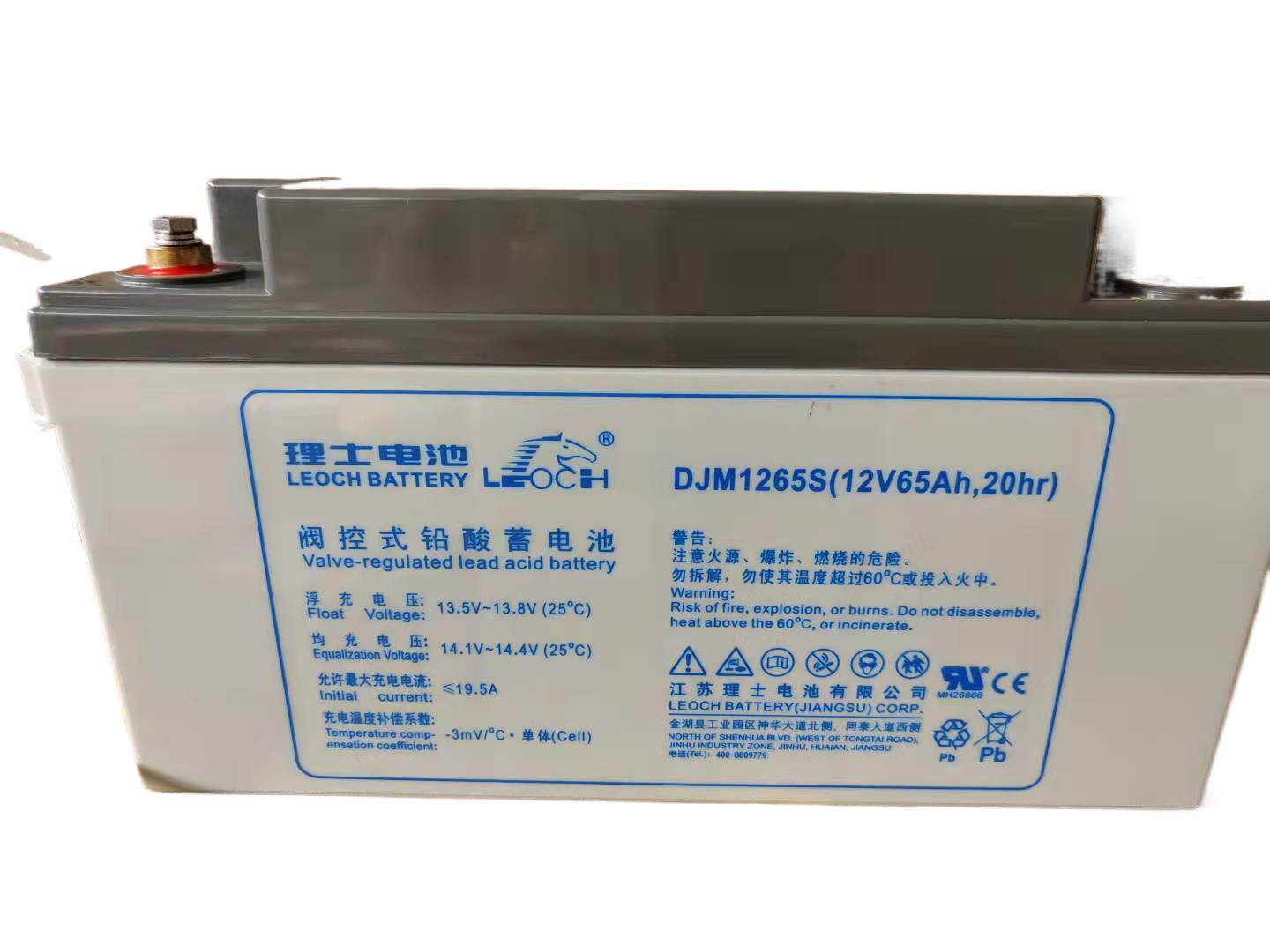 理士12V80Ah储能蓄电池DJM1280S