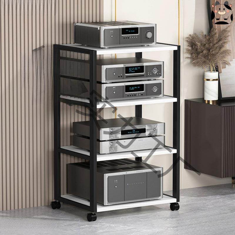 功放机架多层功放机调音支架多功能设备简易HIFI机柜音箱脚架子