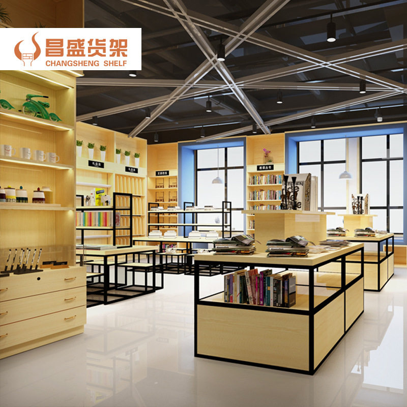 超市文具展示货架厂家直供充足