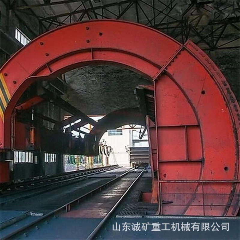 实力档口液压翻车机 维护维修简单方便液压翻车机
