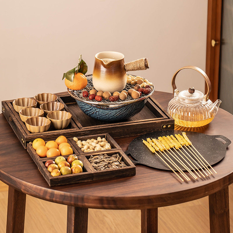 冬季家用围炉煮茶电炉