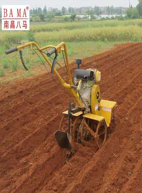 j8耕地机旋耕机汽油MA农用小型柴油BA四驱微耕机耕田机家用旱地g3