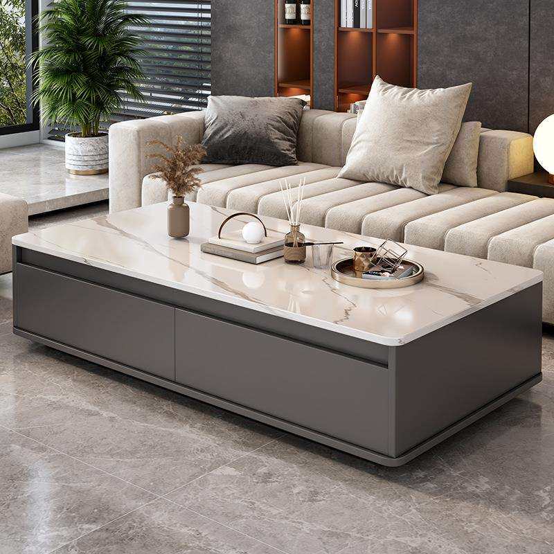 茶几客厅家用2025新款轻奢高级感小户型现代简约创意方形茶几桌子