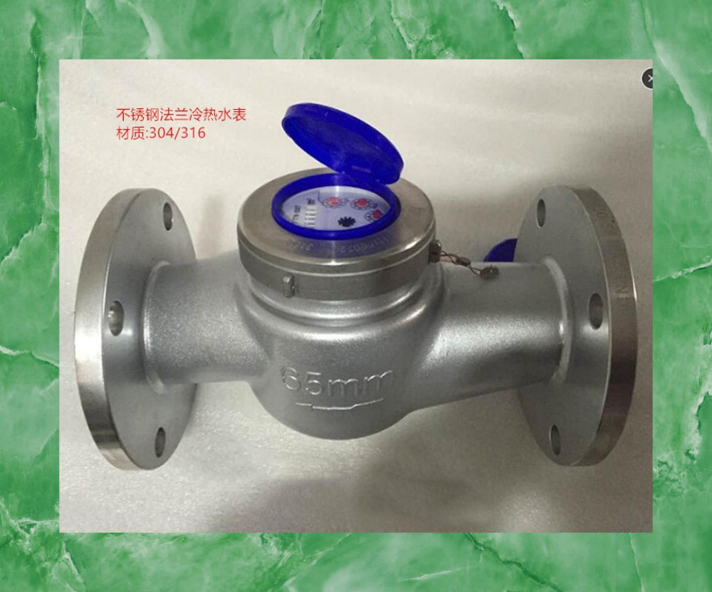 LXLC-50E/C不锈钢法兰可拆水表