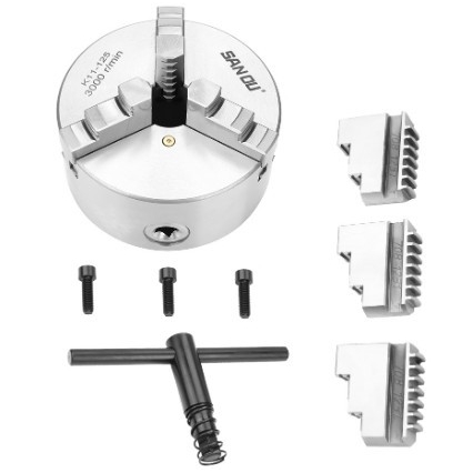 三鸥 三欧Ssanou SHANOU  K11 125 三爪自定心卡盘 高精度